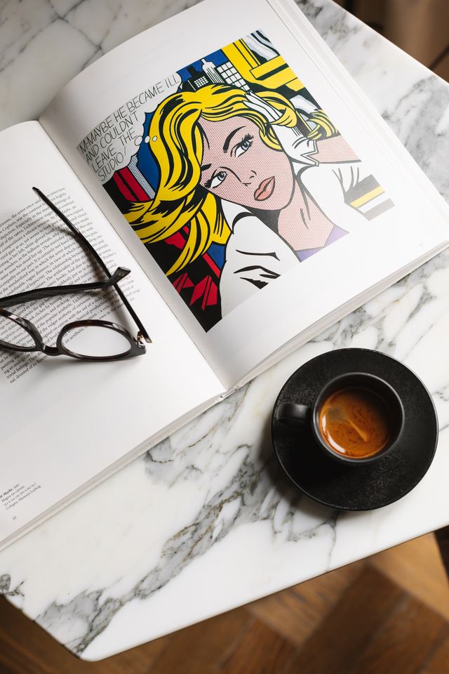 Coffee served in the lobby at The Dean Galway