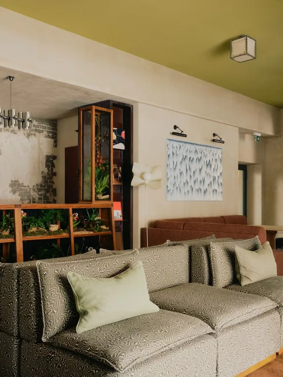 The Dean Berlin Lobby Seating Area looking towards reception