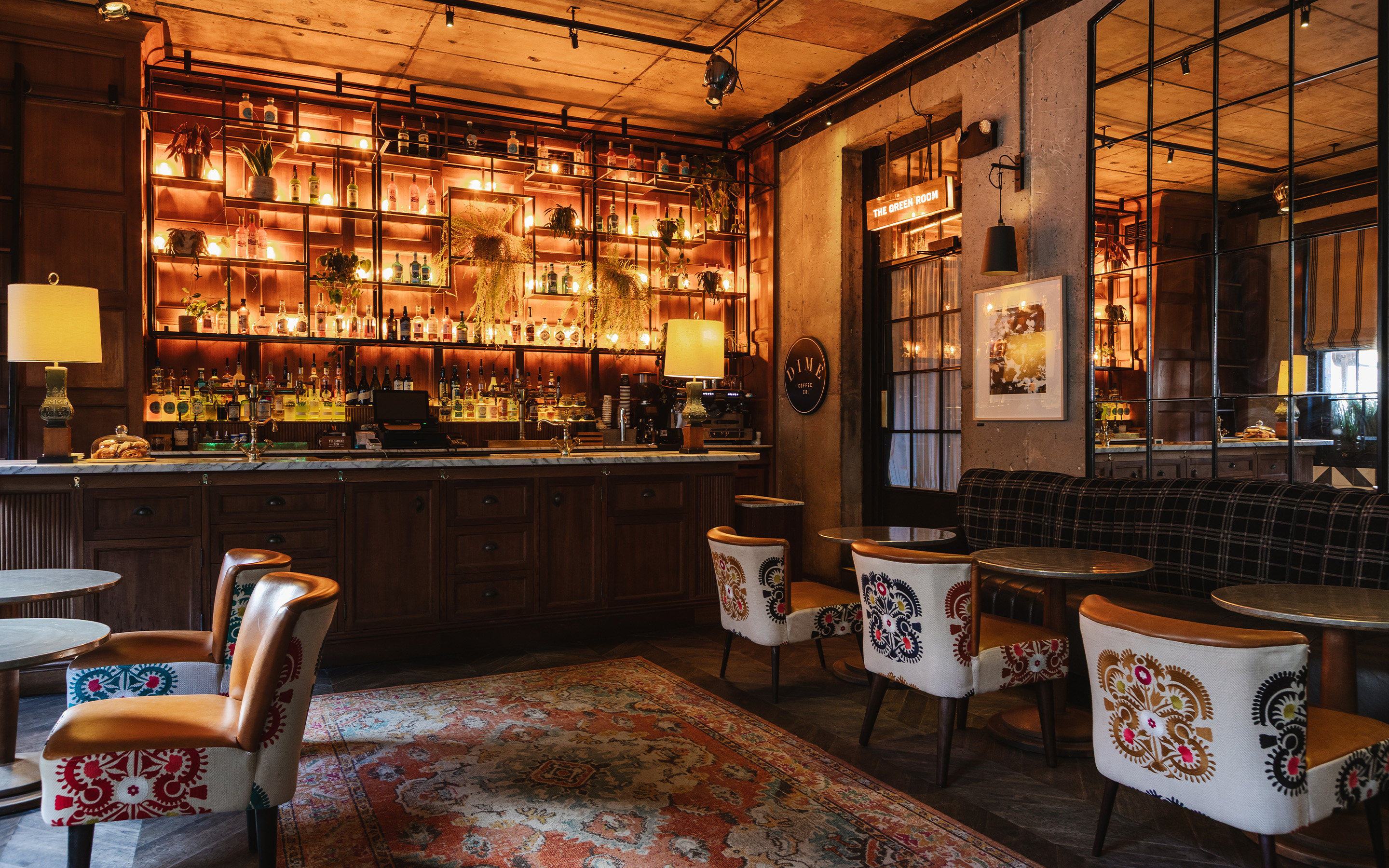 Lobby bar at the Dean Dublin