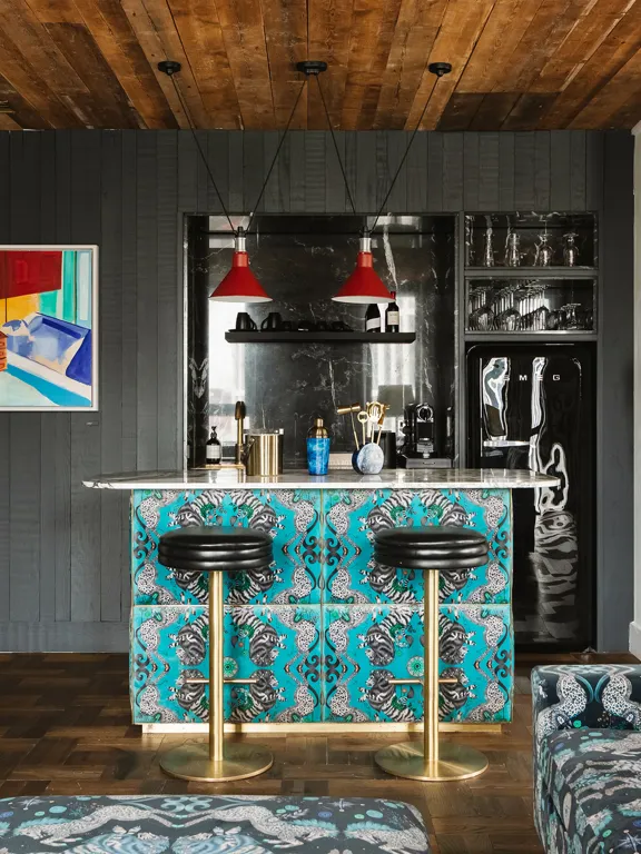 The Penhouse Suite at the Dean Cork featuring in room Bar