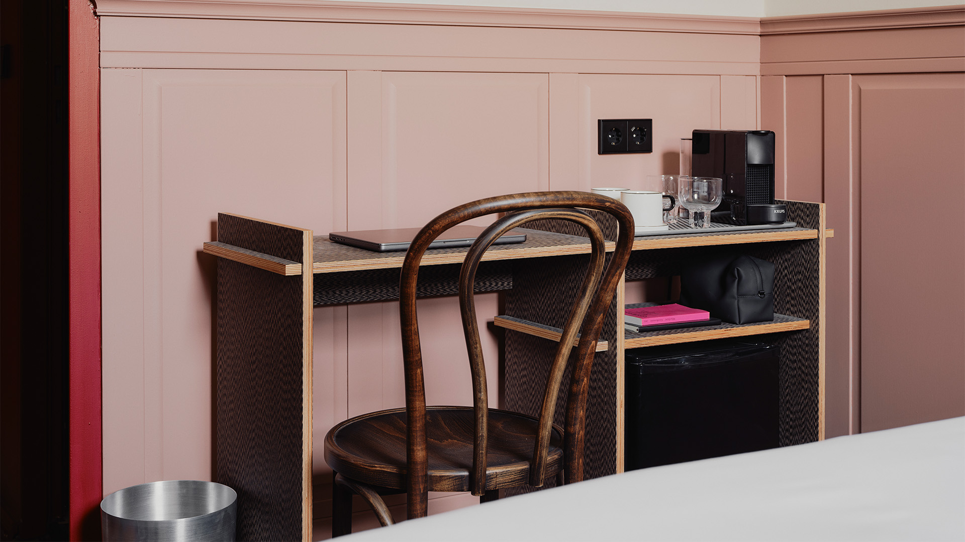 Desk in rooms at The Dean Berlin