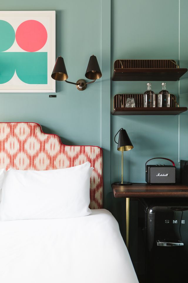 The Double room close up shot at the Dean Galway