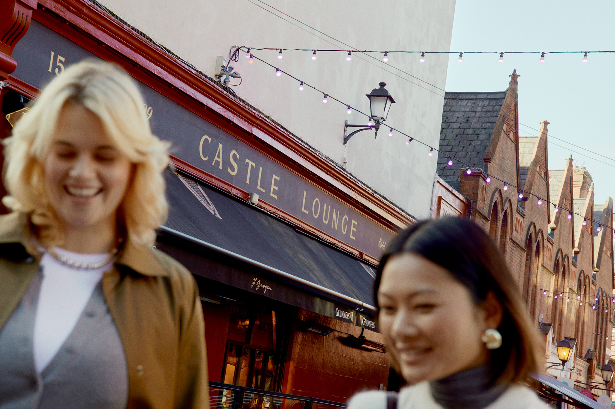 Exterior shot of the Castle Lounge Dublin